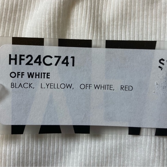 Hyfve Off White Ruffle Sleeve Women's Top - Picture 4 of 7